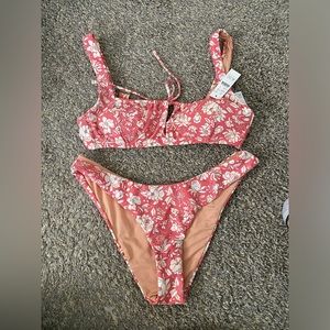 NWT J. Crew Floral Bikini set